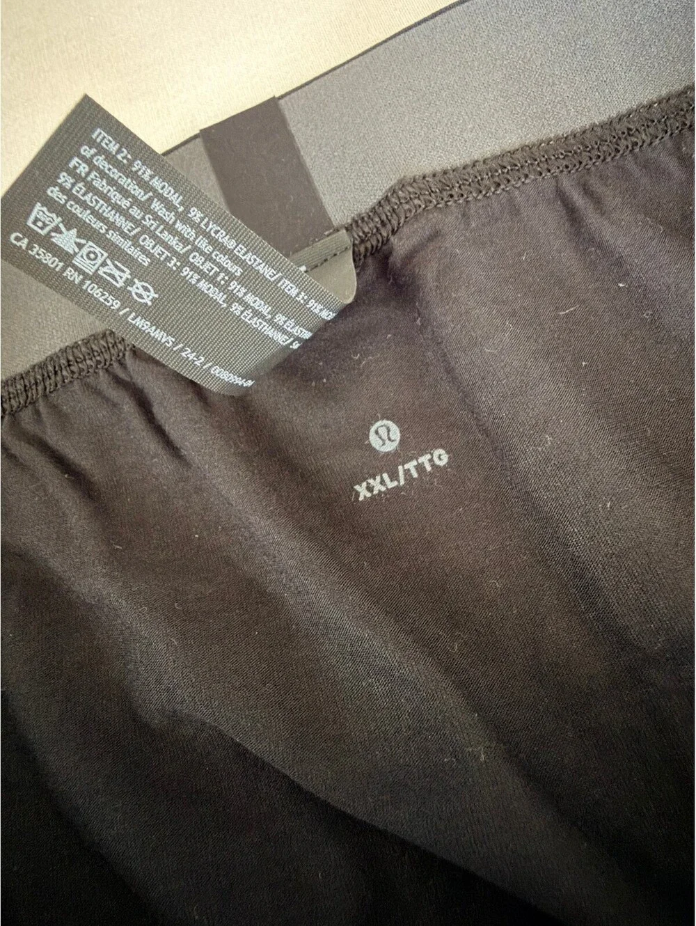 Lululemon Men's Black Always In Motion Boxer Briefs 7